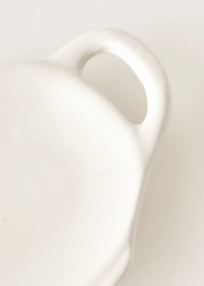 Tea Sun Mini Sunum Tabağı 4'lü Beyaz (12x9 cm)