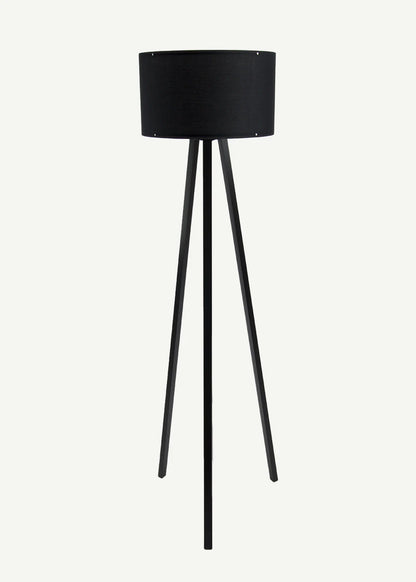 Peggy Demonte Tripod Lambader Siyah (36x36x140 cm)