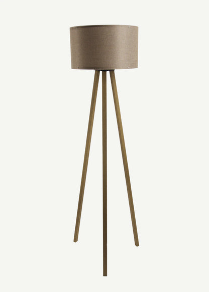 Peggy Demonte Tripod Lambader Jüt-Naturel (36x36x140 cm)