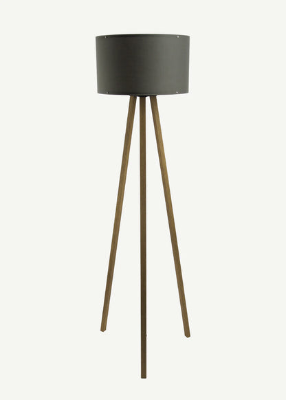 Peggy Demonte Tripod Lambader Antrasit-Naturel (36x36x140 cm)