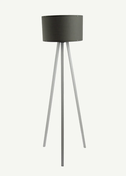 Peggy Demonte Tripod Lambader Antrasit-Beyaz (36x36x140 cm)