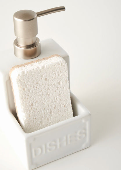 Dishes Sıvı Sabunluk Beyaz (350 ml)