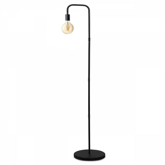 Basic Retro Metal Gövdeli Lambader Siyah (150 cm) - 2