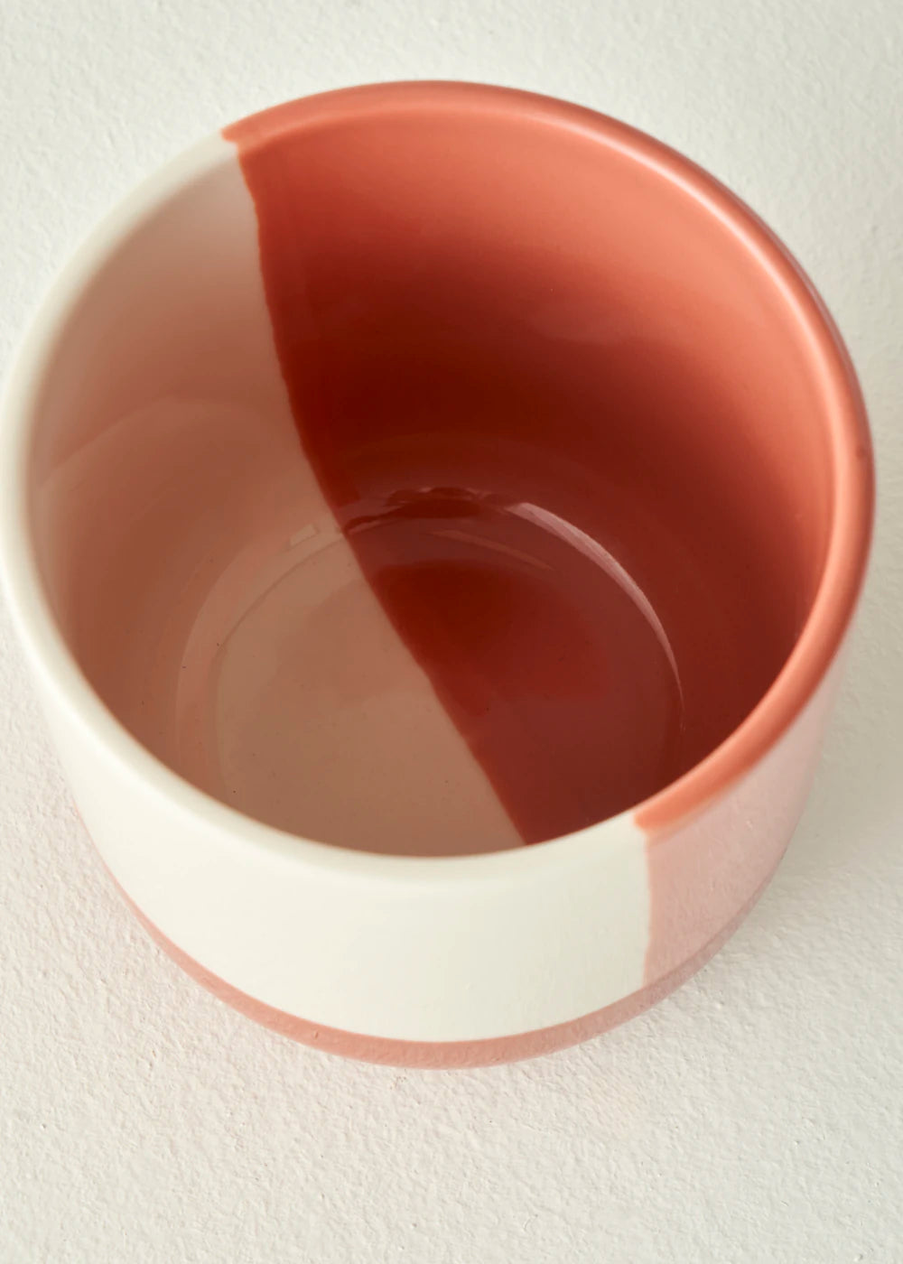 Nora Porselen Saksı Mor (9x10 cm) - PEMBE - 9x10 cm - 2