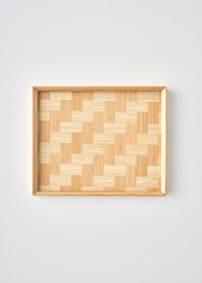 Viora Dekoratif Tepsi Naturel (31x25 cm)