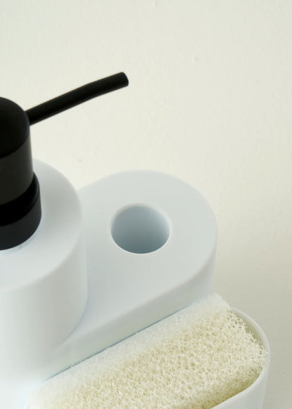 Clean Sıvı Sabunluk Seti Beyaz