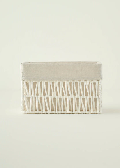 Sand Organizer Hasır Sepet Naturel (22x14x13 cm)